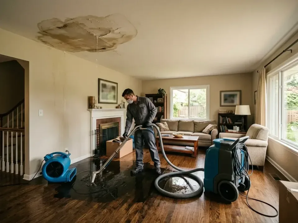 attic-pipe-burst-ceiling-drip-008 — frequently asked questions, Water Damage Restoration & Carpet Care in Lewisburg, WV